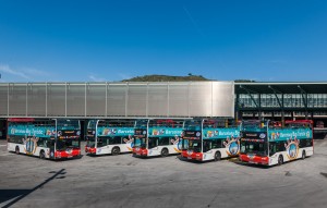 バルセロナ観光バス